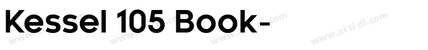 Kessel 105 Book字体转换